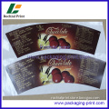 100% factory price custom Sweet Chilli Sauce roll label service